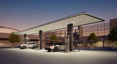 Ειδική Έκθεση Αυτοκινήτου Chengdu 2023: Σχέδιο Super Charging Station Mercede...
